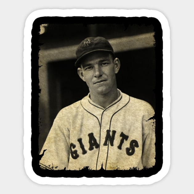 Mel Ott Legend in San Francisco Giants Sticker by SOEKAMPTI